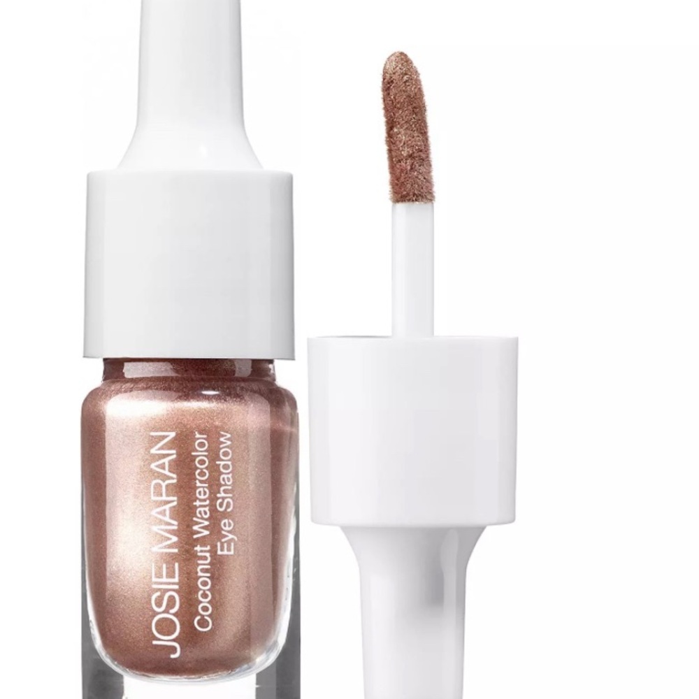 Josie Maran coconut watercolor eye shadow color: playa del pink